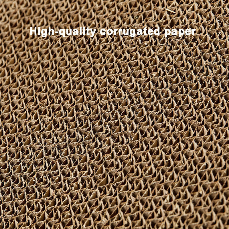 Corrugated paper cat litter pad cat claw board cat toy