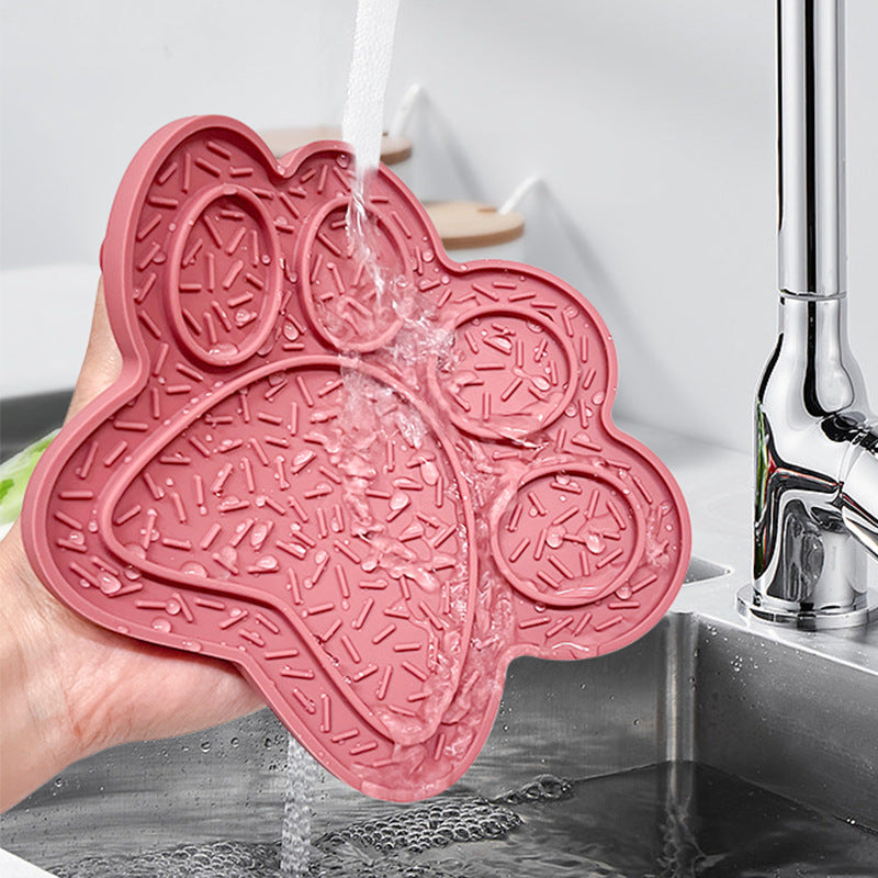 Dog Licking Mat Anti-choke Silicone Light Licking Wear-resistant Pet Products