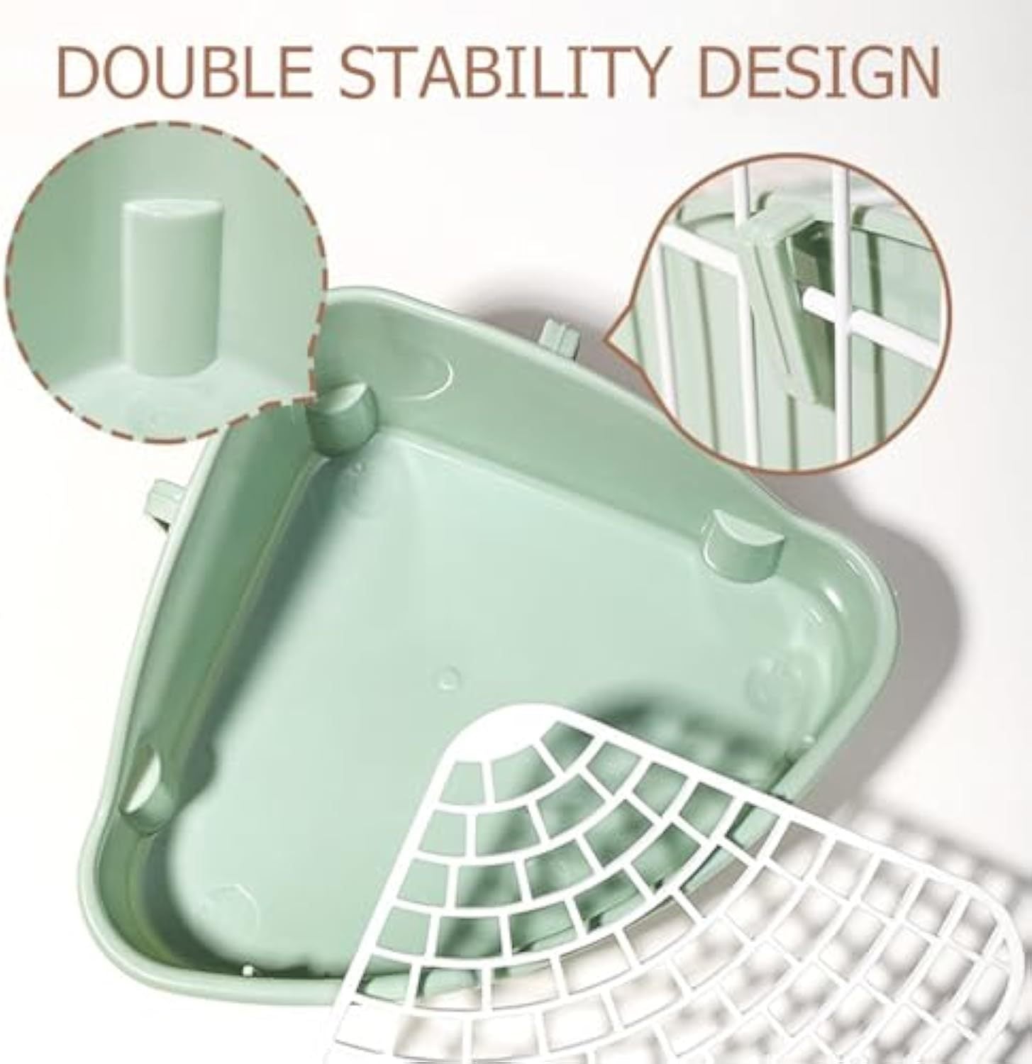 Rabbit Litter Box Cage Pan