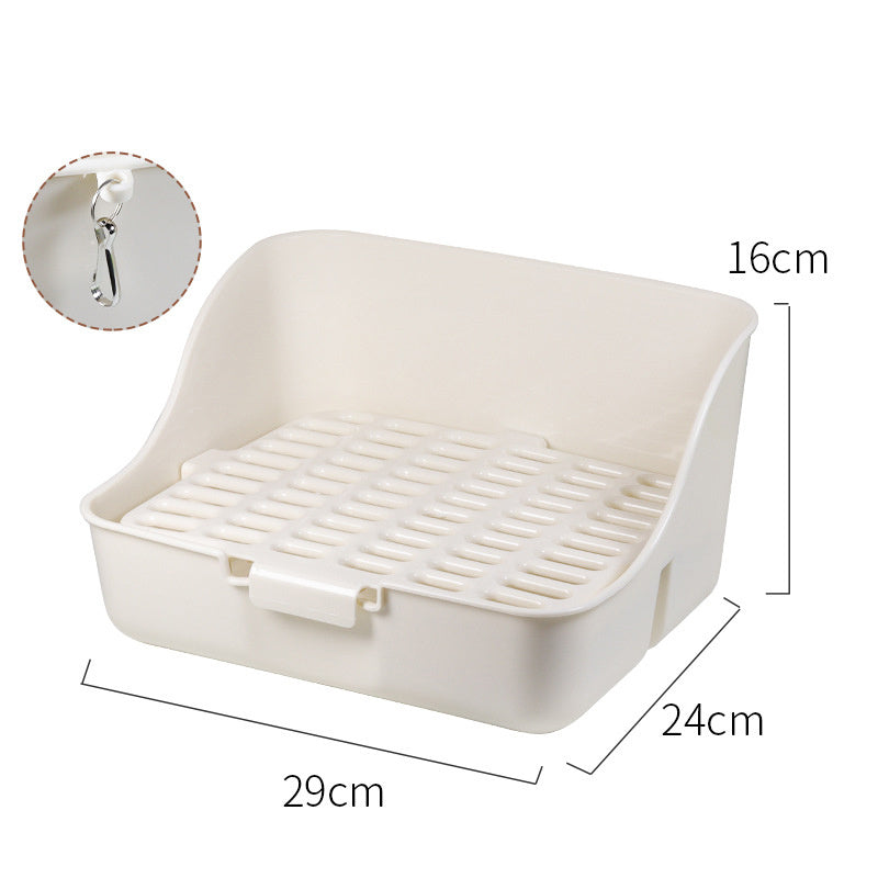 Rabbit Litter Box Cage Pan