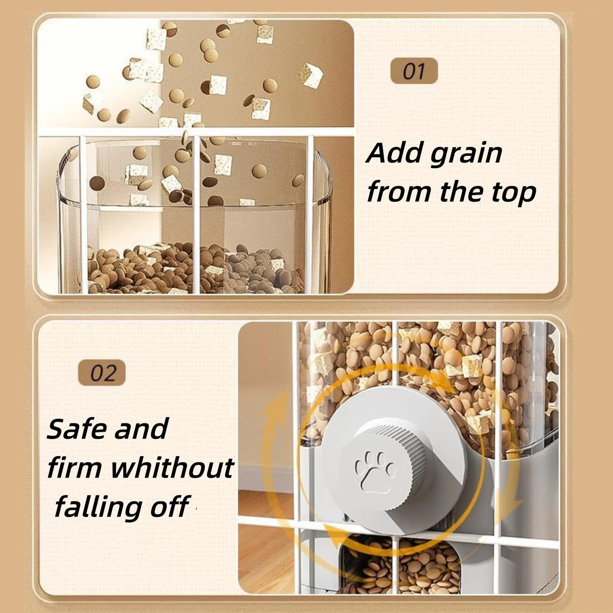 Rabbit Feeder Cage