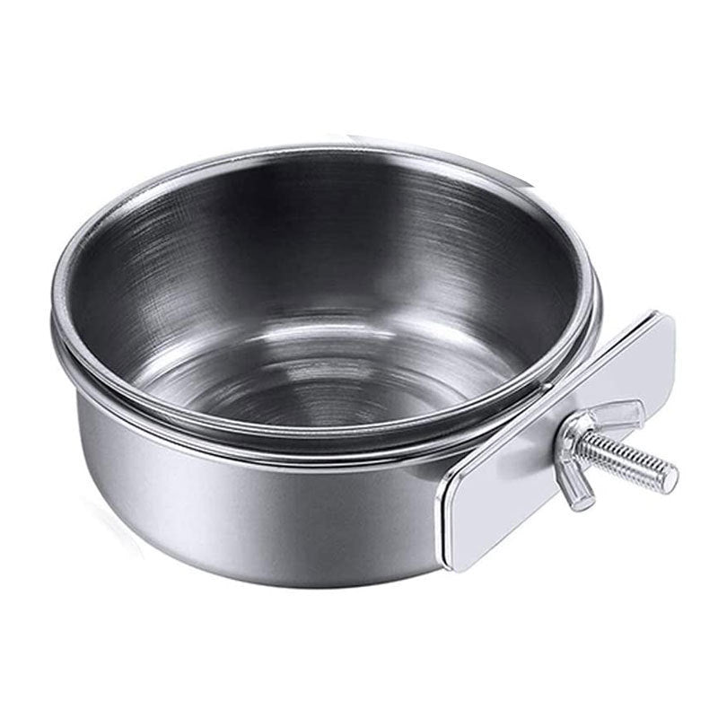 Parrot Water Cup Stainless Steel For Birds Feeder