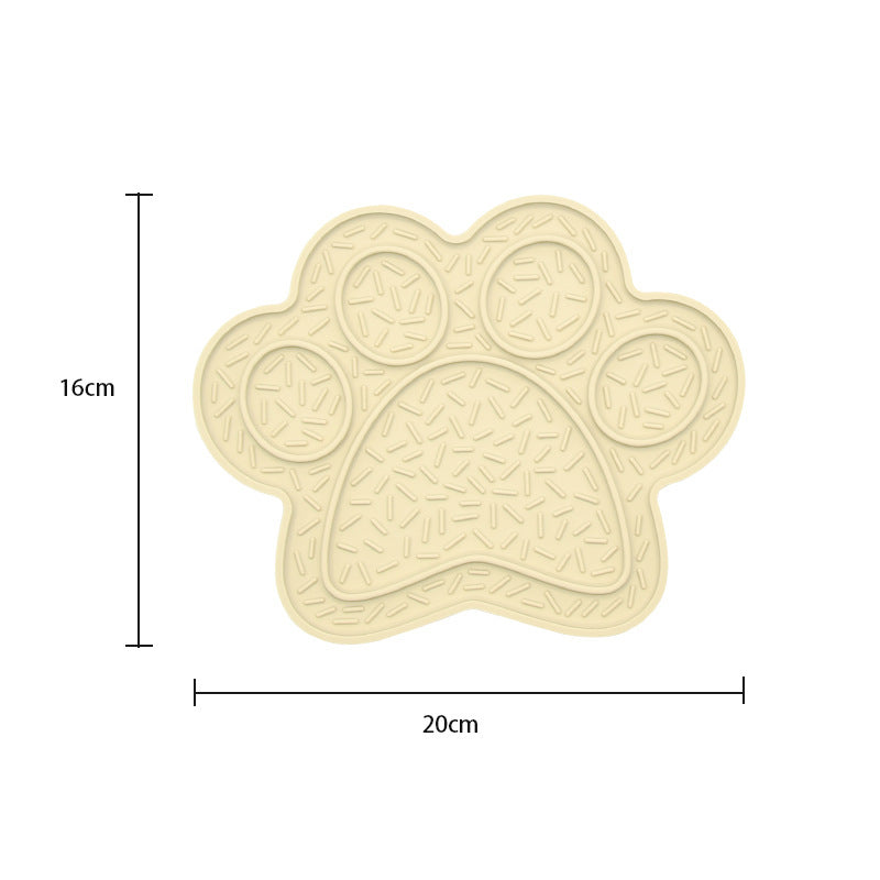 Dog Licking Mat Anti-choke Silicone Light Licking Wear-resistant Pet Products
